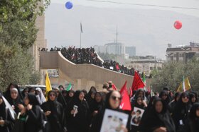 وداع با پیکر مطهر آقای شهید ایران