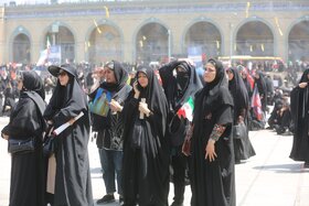 وداع با پیکر مطهر آقای شهید ایران