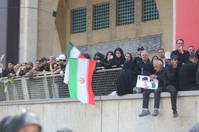 وداع با پیکر مطهر آقای شهید ایران