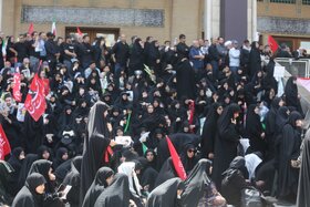 وداع با پیکر مطهر آقای شهید ایران