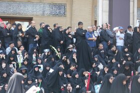 وداع با پیکر مطهر آقای شهید ایران