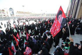 وداع با پیکر مطهر آقای شهید ایران