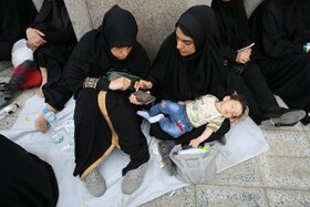 وداع با پیکر مطهر آقای شهید ایران