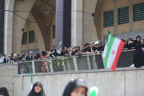 وداع با پیکر مطهر آقای شهید ایران