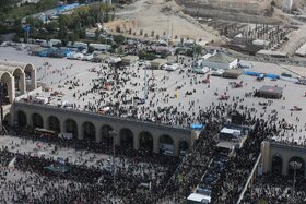 وداع با پیکر مطهر آقای شهید ایران