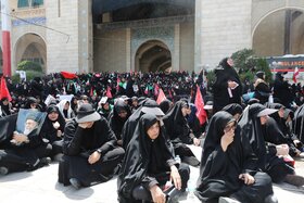 وداع با پیکر مطهر آقای شهید ایران