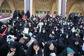 وداع با پیکر مطهر آقای شهید ایران