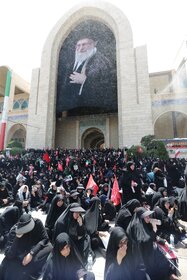 وداع با پیکر مطهر آقای شهید ایران