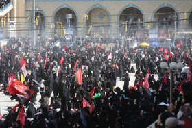 وداع با پیکر مطهر آقای شهید ایران