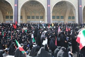 وداع با پیکر مطهر آقای شهید ایران