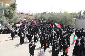 وداع با پیکر مطهر آقای شهید ایران