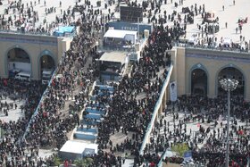 وداع با پیکر مطهر آقای شهید ایران