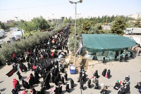 وداع با پیکر مطهر آقای شهید ایران