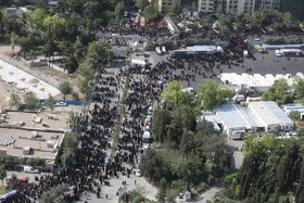 وداع با پیکر مطهر آقای شهید ایران