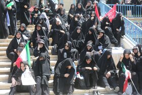 وداع با پیکر مطهر آقای شهید ایران