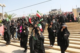 وداع با پیکر مطهر آقای شهید ایران