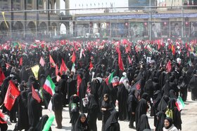 وداع با پیکر مطهر آقای شهید ایران