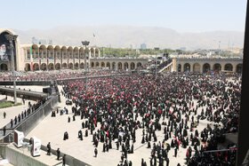 وداع با پیکر مطهر آقای شهید ایران