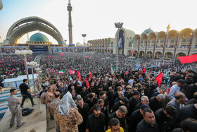 وداع با پیکر مطهر آقای شهید ایران (2)