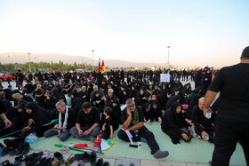 وداع با پیکر مطهر آقای شهید ایران (2)