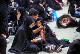 وداع با پیکر مطهر آقای شهید ایران (2)