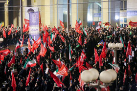 وداع با پیکر مطهر آقای شهید ایران (2)