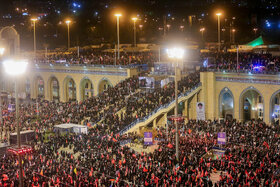 وداع با پیکر مطهر آقای شهید ایران (2)