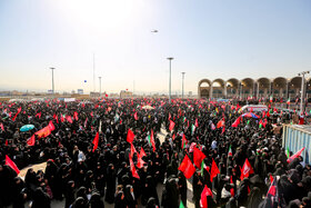 نماز بر پیکر امام شهید انقلاب اسلامی ایران