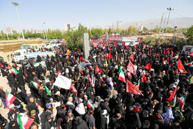 نماز بر پیکر امام شهید انقلاب اسلامی ایران